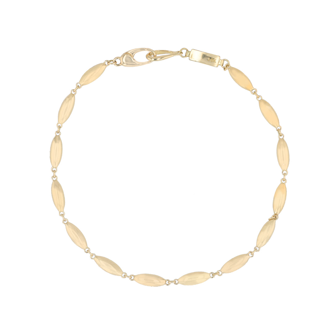 18K Yellow Gold Windsor Link Bracelet