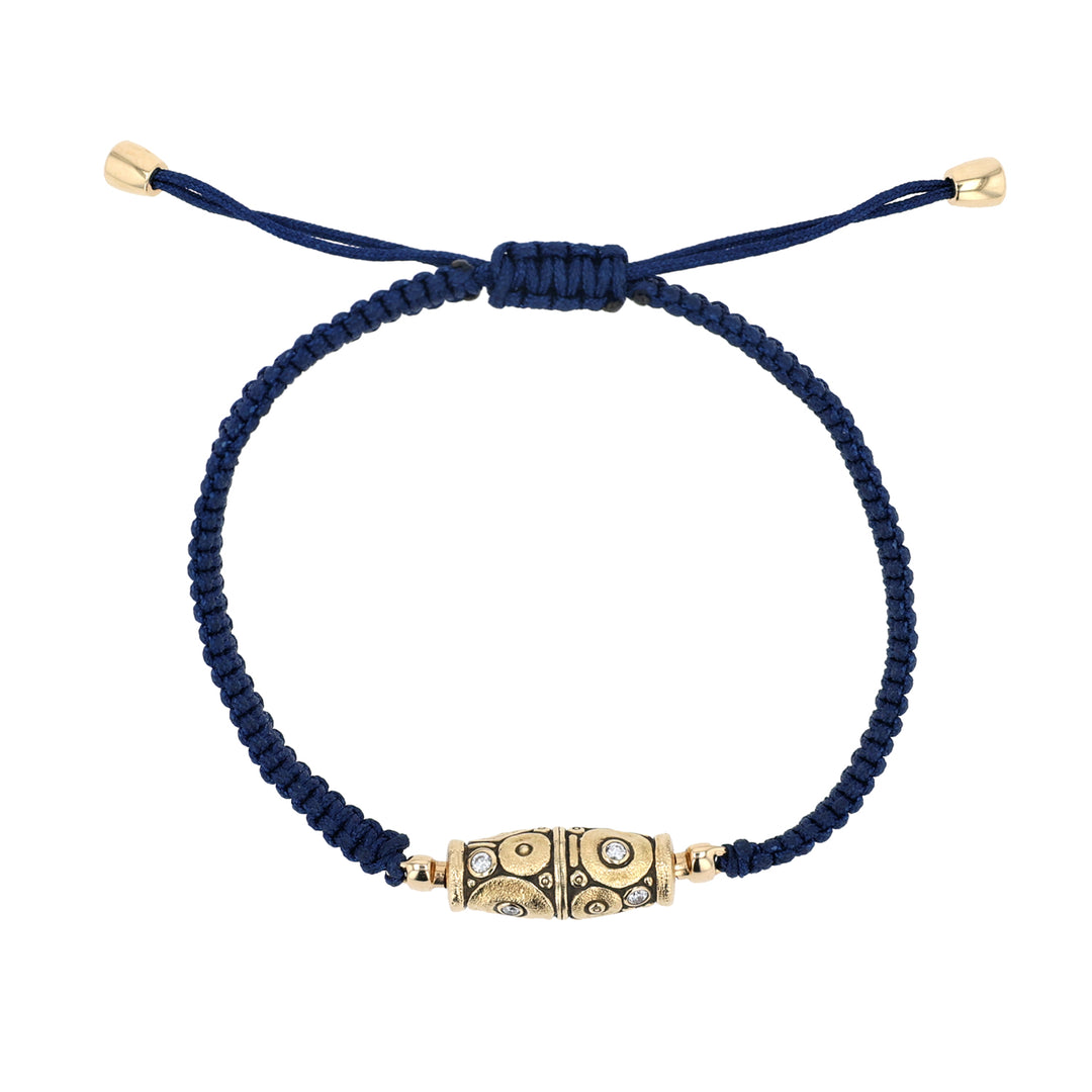 18K Yellow Gold & Diamond "Orchard" Vario Bead Clasp