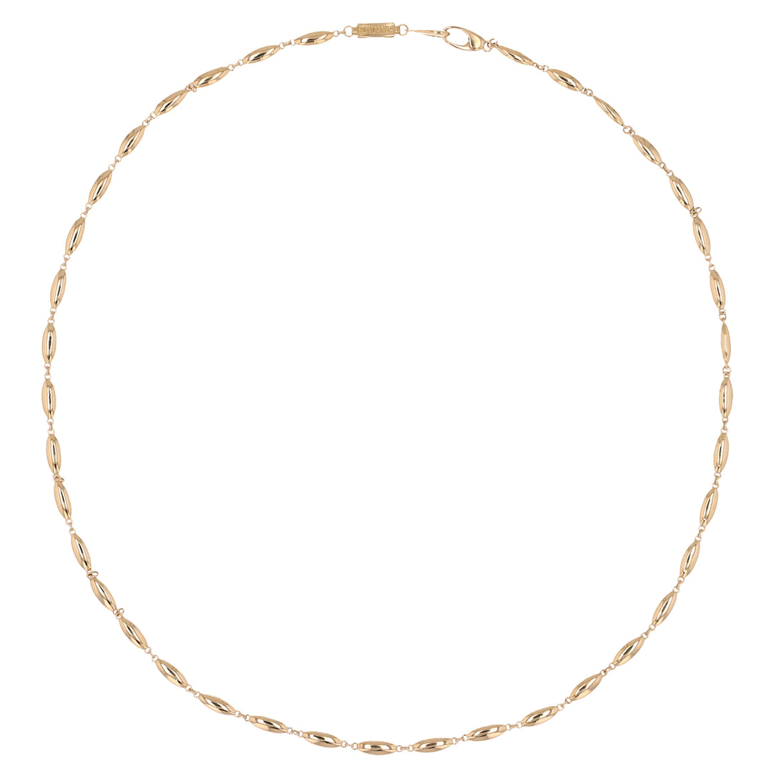 18K Yellow Gold Windsor Link 18" Necklace