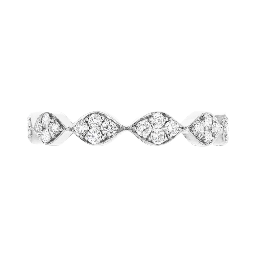 18K White Gold Darcy Diamond Band