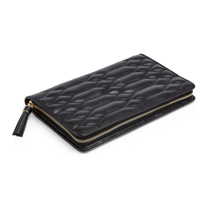Large Black Caroline Travel Jewelry Portfolio.