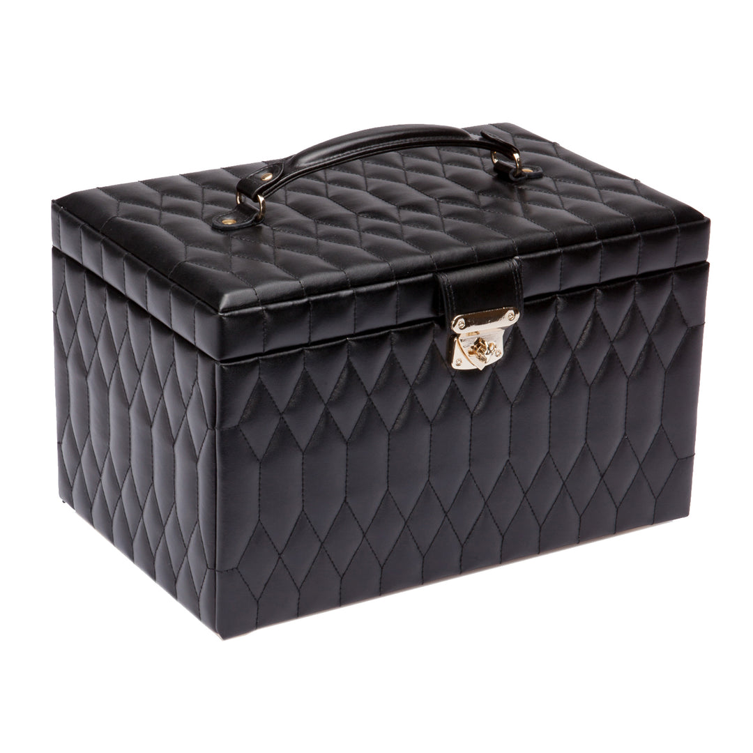 Extra Large Black Caroline Jewelry Case