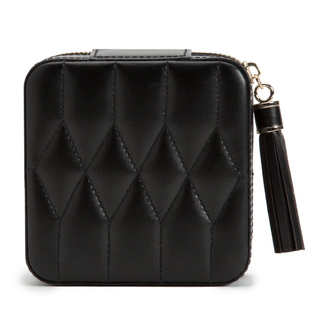 Small Black Caroline Zip Case