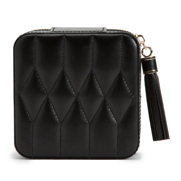 Small Black Caroline Zip Case
