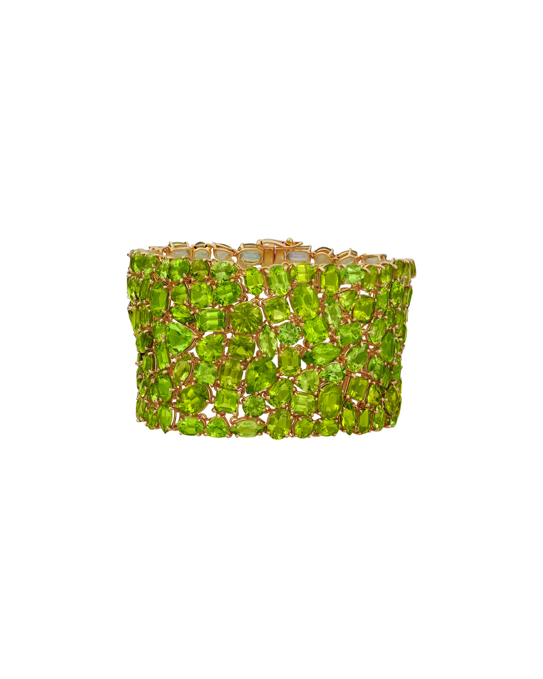 18K Yellow Gold Peridot Bracelet