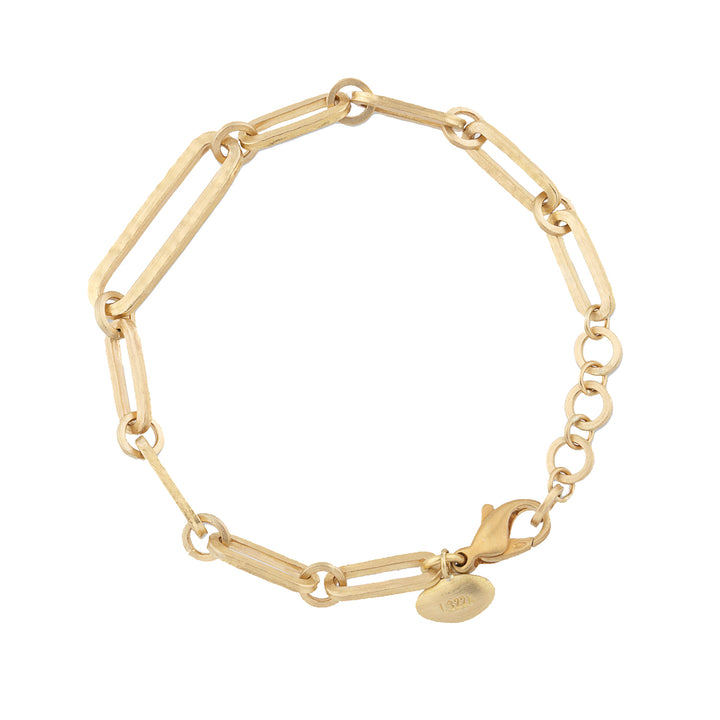 22K Yellow Gold "Chill Link" Bracelet