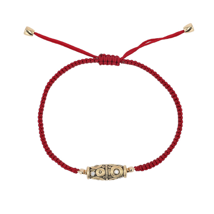 18K Yellow Gold & Diamond "Orchard" Vario Bead Clasp