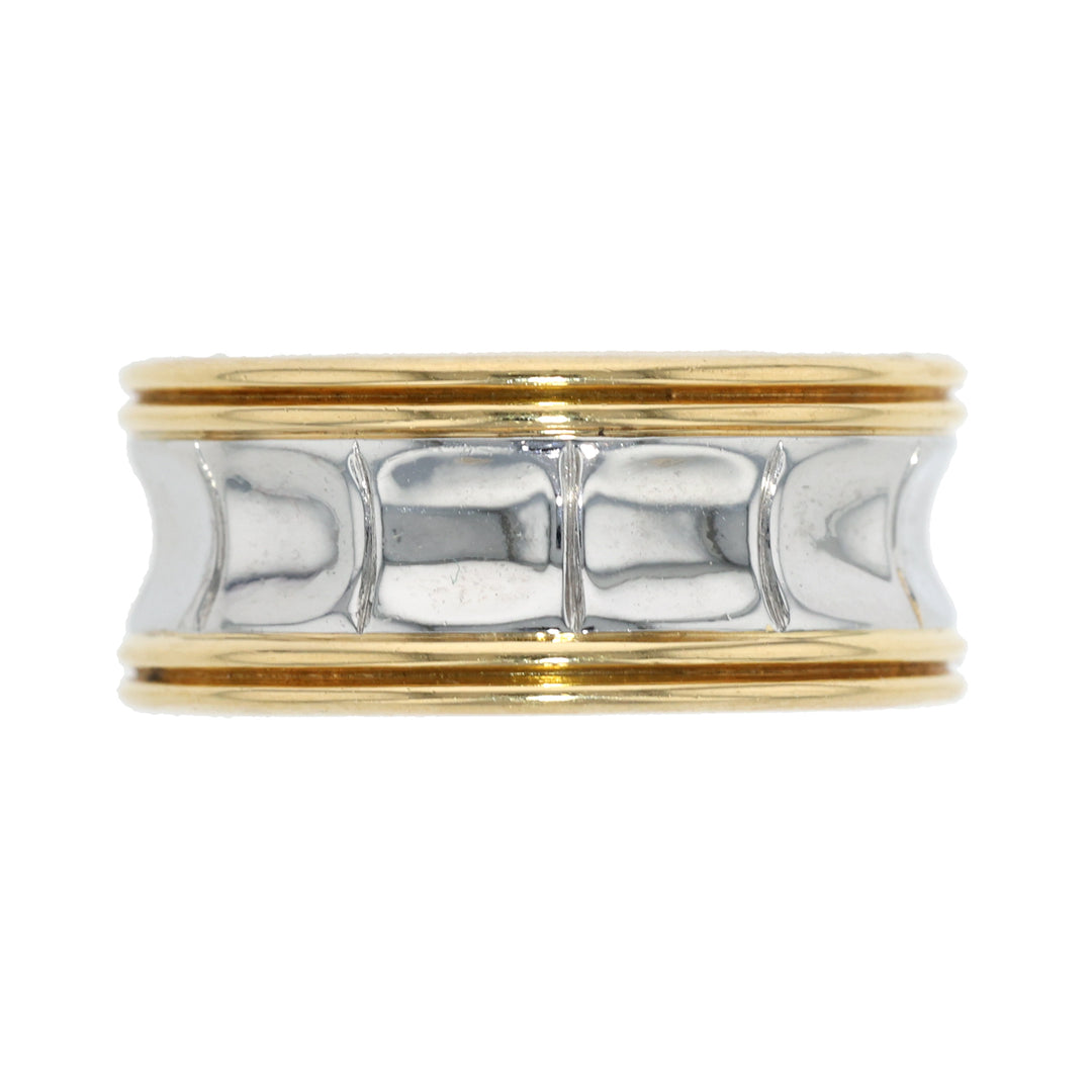 Platinum and 18K Yellow Gold Monaco Wedding Band