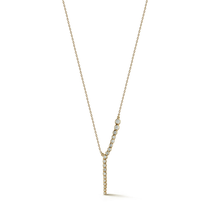 18K Yellow Gold Amazonia Diamond Necklace