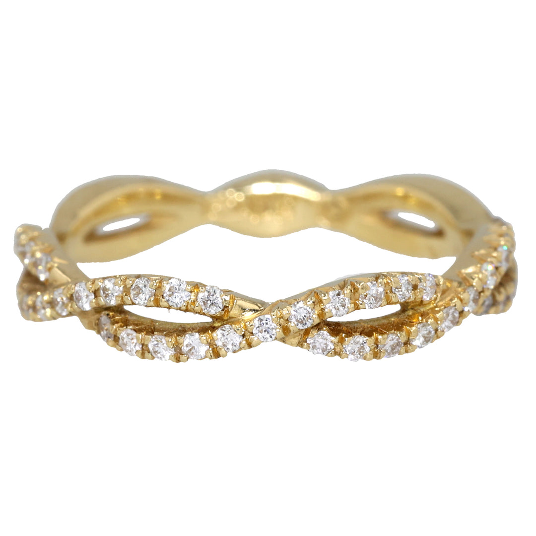 Yellow Gold SoHo Twist Ring