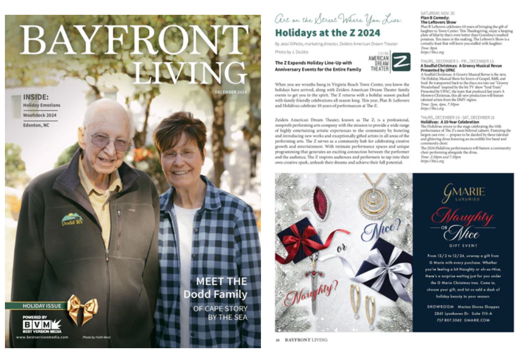 Bayfront Living Magazine December 2024