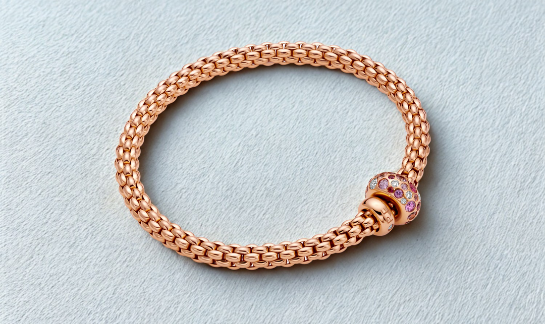 Gold FOPE Flex’it bracelet from G Marie Luxuries