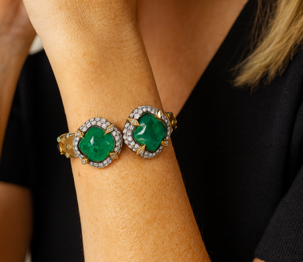 Emerald Bracelets
