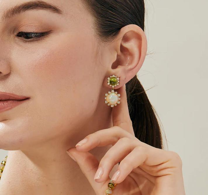 Opal Earrings
