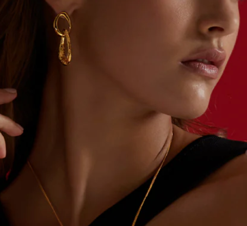 Gold Earrings