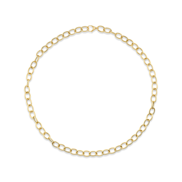 18K Yellow Gold 36" Hollow Chain