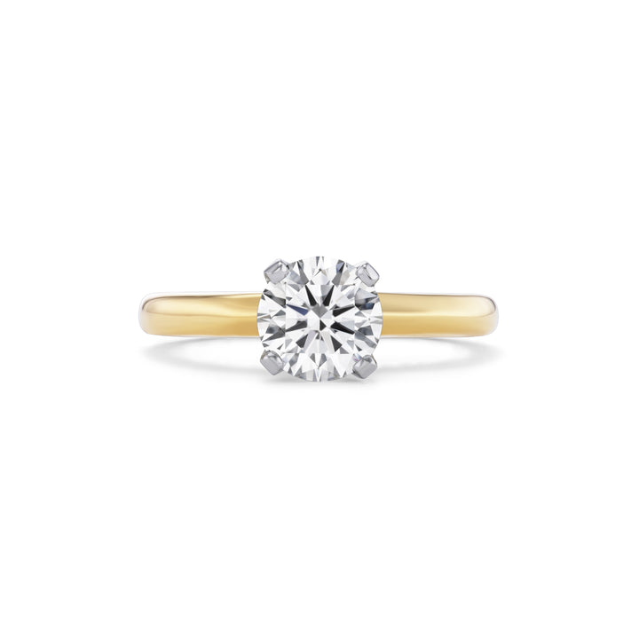 18K Yellow Gold Nolita Engagement Ring Stone