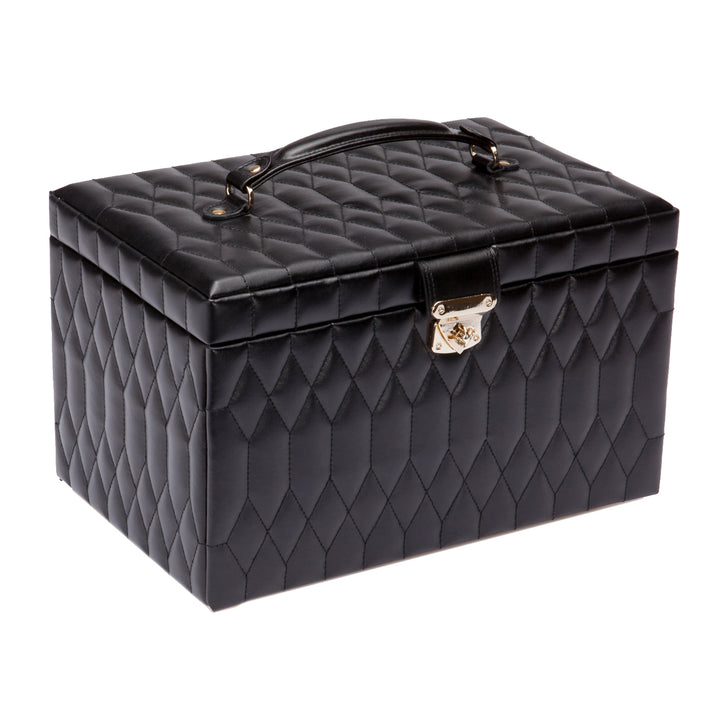 Extra Large Black Caroline Jewelry Case