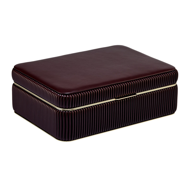 Bella Bordeaux Medium Jewelry Box