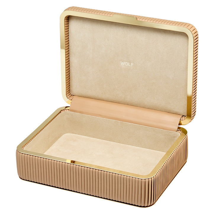 Bella Medium Jewelry Box in Mocha