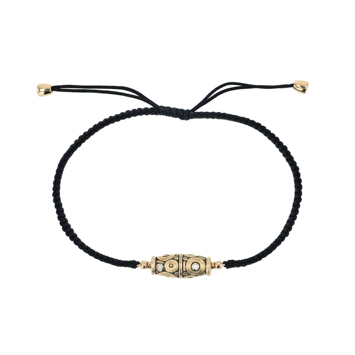 18K Yellow Gold & Diamond "Orchard" Vario Bead Clasp