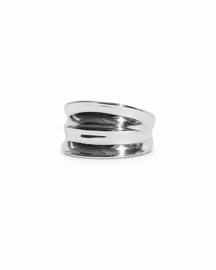 Sterling Silver Hanhoe Tapered Ring