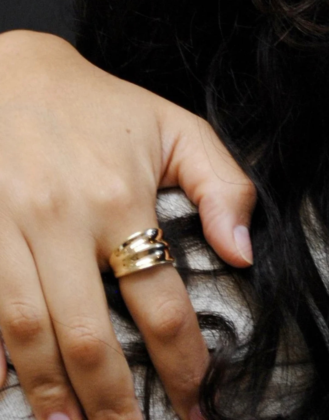 Sterling Silver Hanhoe Tapered Ring