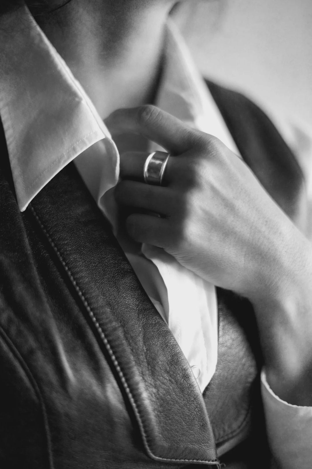 Sculptural Sterling Silver "Bao" Ring