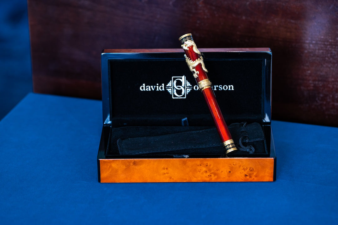 Black Water Dragon Limited Edition Roller Ball Pen