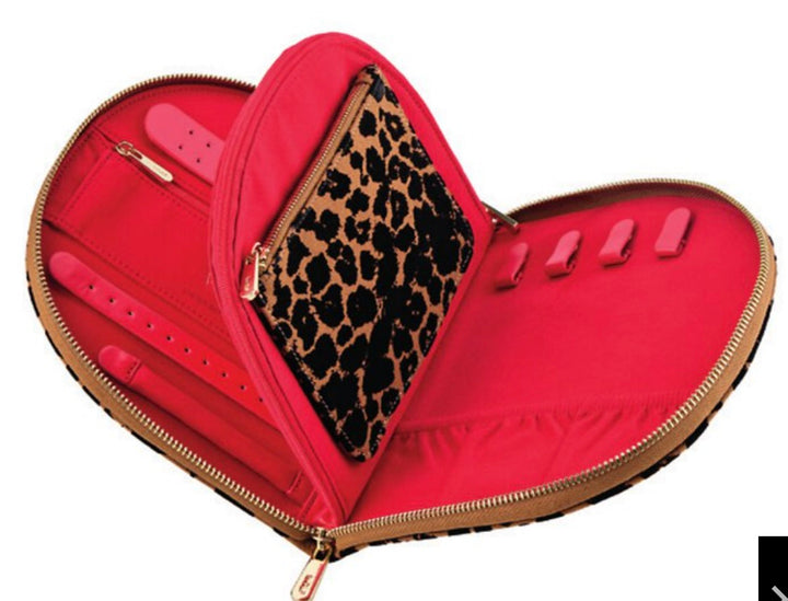 Savanna Leopard Print Jewelry Portfolio