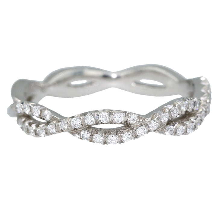 Platinum Soho Diamond Wedding Band