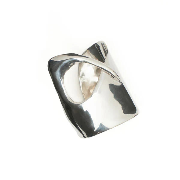 Sterling Silver Smoke Cuff Bracelet