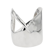 Sterling Silver Smoke Cuff Bracelet