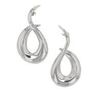 Sterling Silver Smoke Earrings