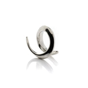 Sterling Silver Cinder Coil Ring