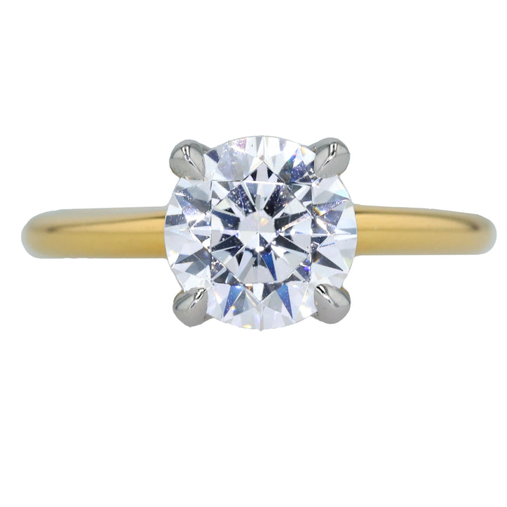 18K Yellow Gold Nolita Engagement Ring