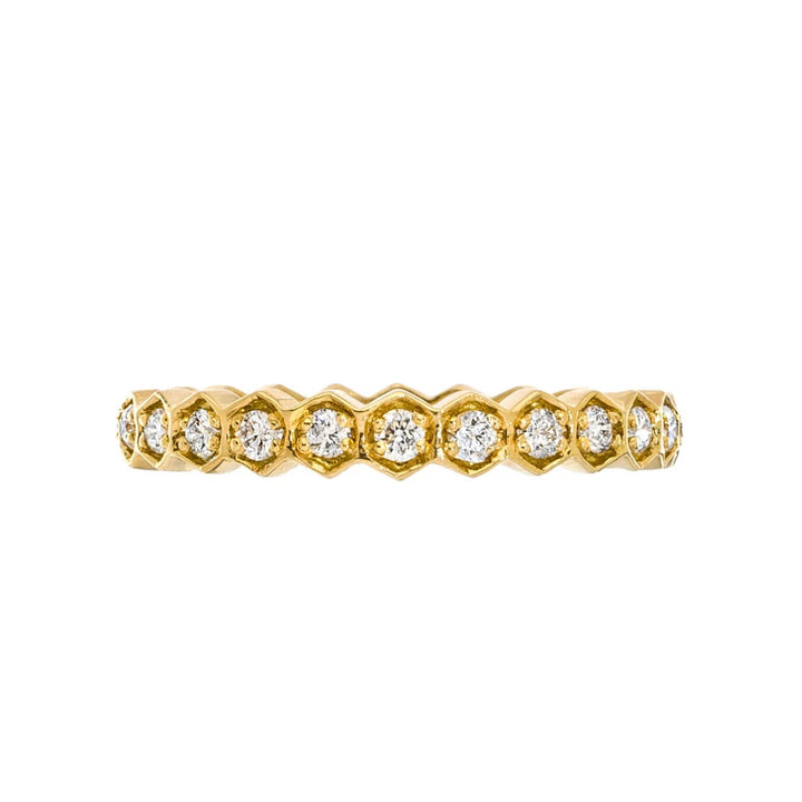 18K Yellow Gold Regency Diamond Eternity Band