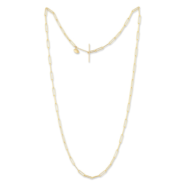 22K Yellow Gold "Clipski" Chain Necklace