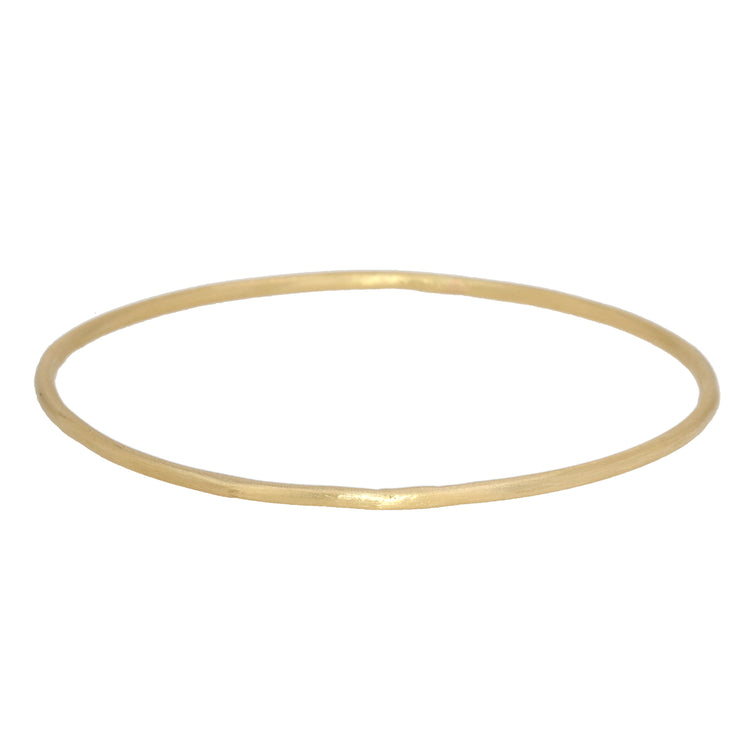 18K Yellow Gold Makena Large Bangle Bracelet