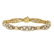 18K Yellow Gold Diamond Bracelet